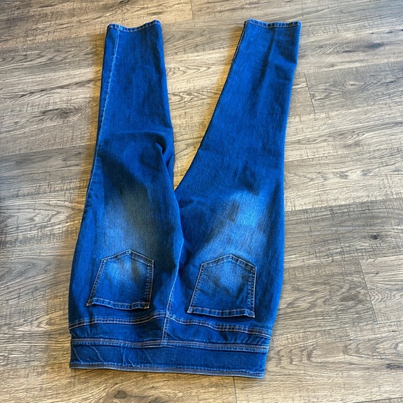 Kim Rogers Petite 12 P Jeggings Pull-on Stretch Denim Jeans - Picture 6 of 10